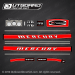1969 Mercury 110 - 9.8 hp decal set