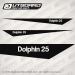 Grady White Dolphin 25 decal set
