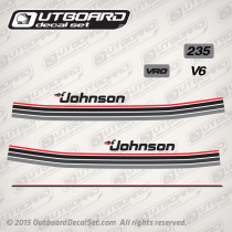 1984 Johnson 235 hp VRO V6 decal set 0393974, 0393703