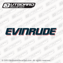 2003 2004 2005 Evinrude Front decal 0215279