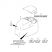 2011-2016 Suzuki 50 Hp Fourstroke Electronic Fuel Injection engine cover set 61400-88800-0EP,  61400-88805-0EP
