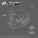 1991-1994 Suzuki 25 hp Oil Injection decal set