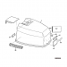 1986 Evinrude 140 hp VRO V4 engine cover 0282598 diagram 397329 