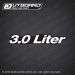 2002-2006 Mercury 3.0 liter decal