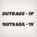 BOSTON WHALER OUTRAGE - 19' DECAL SE