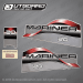 1996-1998 Mariner 20 hp decal set 824092A97