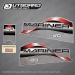 1996-1998 Mariner 20 hp decal set 824092A97