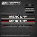 1989 MERCURY 45 hp DECAL SET 13482A87