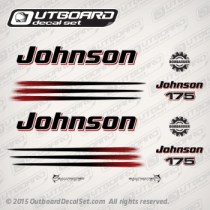 2002 2003 2004 2005 2006 johnson 175 hp saltwater edition white models decal set