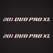 2006 Stratos 201 Duo Pro XL Decal Set