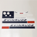 1968 Evinrude 1.5 hp Mate decal set 0278993, 0278924 display