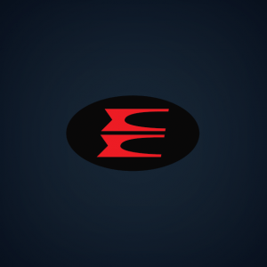1995-1997 Evinrude E-logo Raised Gel Emblem 0212497