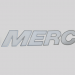 2013-2018 Mercury letters Domed decal set 8M0024862 close-up preview