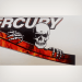 2004 2005 Mercury 150 hp Flames Skull Custom decal set 854294A04 854293A04 photo