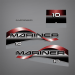 1997-1998 MARINER 10 HP DECAL SET