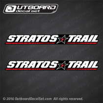 1991-1997 Stratos Trail Custom Frames Trailer decal set
