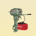 1954 Johnson 10 hp outboard QD-15 QDL-15 brochure