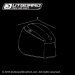 2004-2008 Evinrude 250 hp E-TEC Saltwater Edition Decal Set Blue Models
