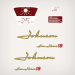 1958 Johnson 18 hp decal set 0303536 FD-12 FDL-12