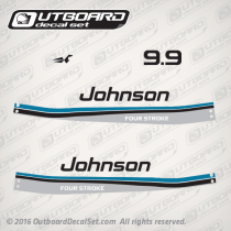 1996-1998 Johnson 9.9 hp Four Stroke decal set