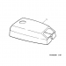 top cowl 1997 Johnson 2.3 hp outboard decal set 0438427