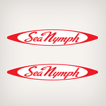 Sea Nymph red decal set