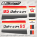 1979 Johnson 85 hp decal set