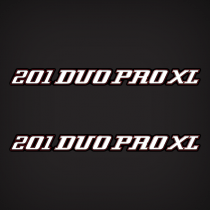 2006 Stratos 201 Duo Pro XL Decal Set