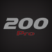2014 Mercury "200 Pro" Rear Domed Decal Set 8M0088740
