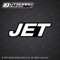 1999-2000-2001-2002-2003-2004-2005-2006 MERCURY JET decal 37-859256-9 (Outboards)