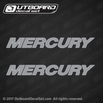 2013-2018 Mercury flat-vynil letters decal set 8M0024862