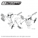 2002-2007 Honda 200 hp V6 V-Tec Four Stroke decal set 87101-ZY3-000, 87121-ZY2-000, 87131-ZW5-A00, 87131-ZY3-000, 87132-ZY3-000, 87135-ZW5-00, 87301-ZY2-000, 63100-ZY3