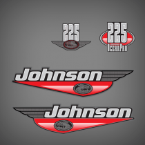 1999 Johnson 225 hp OceanPro decal set 0346705, 0346496, 0346715, 0346495, 0346714, 0346493, 5001194, 5001384, 5001094