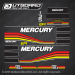 1994 1995 1996 1997 Mercury Racing 135 hp ProMax EFI decal set 847984A94, 817704A22, 817704A23, 817706A3, 817706A4