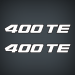 JAVELIN 400 TE boat decal set