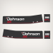 1990-1991 Johnson 88 hp SPL decal set 0433650