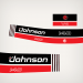 1991 Johnson 140 hp decal set 0435211