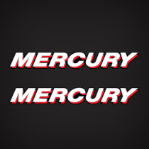 2006-2012 Mercury Side lettering Decal Set