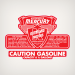 1953-1956 Mercury kiwkhaefer Fond Du Lac 6 1/2 GALLONS Gasoline Fuel Tank decal