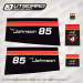 1975 Johnson 85 hp decal set 0387052