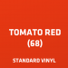 TOMATO RED 68 - VINYL BOAT STRIPING PER LINEAL FOOT