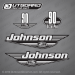 1999-2000 Johnson 90 hp OceanPro decal set 0346477, 0346707, 0346690, 0346475, 0346476, 0346706, 5001091, 5001380, 5001188