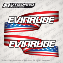 EVINRUDE U.S. FLAG (Outboards)