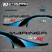 2000 Mariner optimax Digital Saltwater 115 hp decal set 804684A00