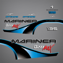 1998 1999 2000 Mariner 135 hp OptiMax OFFSHORE decal set 854296A99 (Outboards)