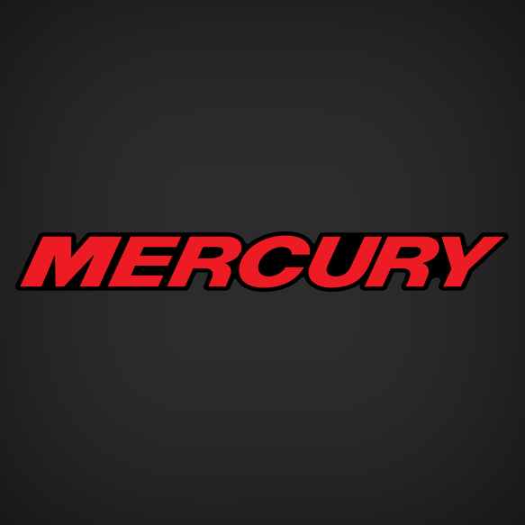 1999-2006 Mercury Rear Decal Black-Red