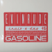 1960 Evinrude Cruis A Day 6 U.S. GALLONS Gasoline Fuel Tank decal printed preview RED