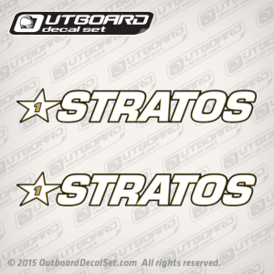 1999-2000 Stratos 1 Star decal set