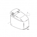 1999-2001 Mariner 225 Hp Marathon 3.0 Litre top cowl assembly 814277A19, 814277T14, 814277T15, 814277T18 diagram 24038