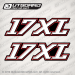 2002-2008 Stratos 17XL decal set